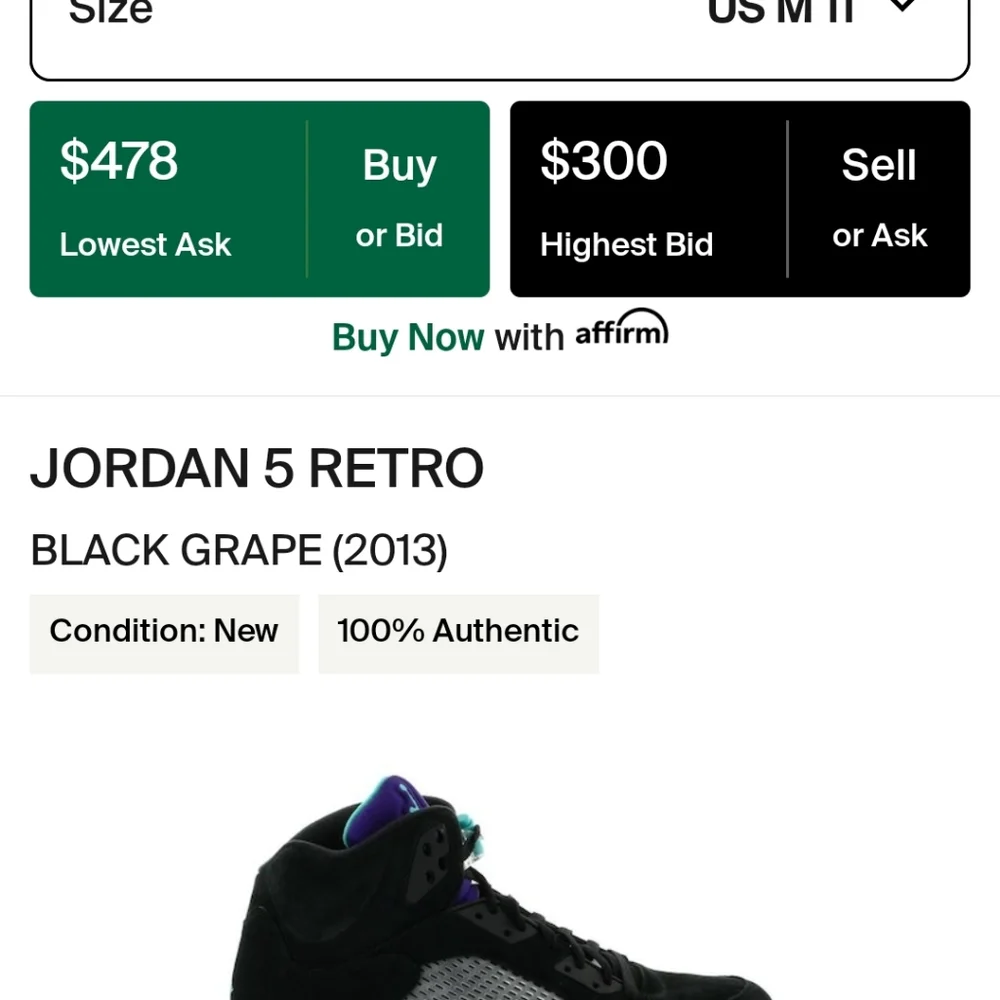 Jordan Mens Toronto basketball sneakers 136027-007 us 11 mens sneakers drake